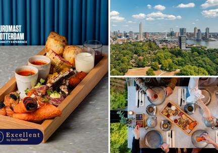 High tea + entree bij Euromast