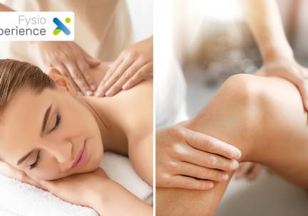 Massage naar keuze bij FysioXperience (30, 60 of 90 min)