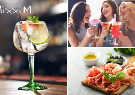 Gin tonic of cocktail naar keuze + hapjes bij MixxiM Cocktail Bar