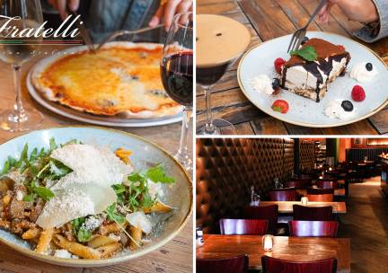 Italiaans 3-gangendiner bij Fratelli in hartje Delft