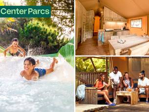 3 of 4 overnachtingen in een Lodgetent voor 6 pers. bij Center Parcs Port ZÃ©lande