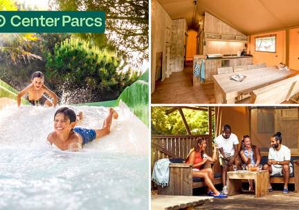 3 of 4 overnachtingen in een Lodgetent voor 6 pers. bij Center Parcs Port ZÃ©lande