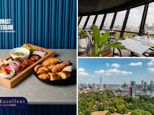 Ontbijt + koffie, thee en jus d'orange + entree bij Euromast