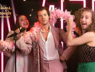 Entree voor Madame Tussauds in hartje Amsterdam