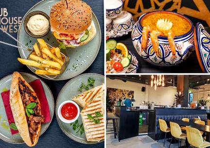 2-gangen keuzelunch of burger naar keuze in Amsterdam