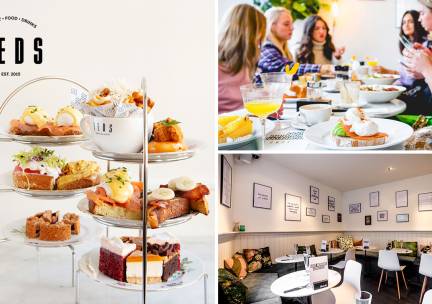 High tea (1,5 uur), shared brunch of ontbijt bij Teds in Amsterdam
