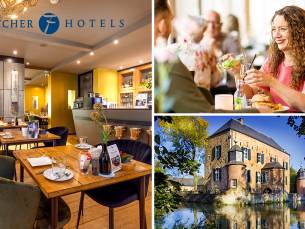 Lunch voor 2 bij Fletcher Hotels