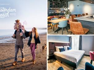 Overnachting voor 2 + ontbijt in Zandvoort