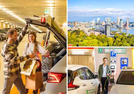 24 uur parkeren in centrum Rotterdam