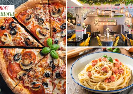 3-gangen keuzediner bij Amore Trattoria