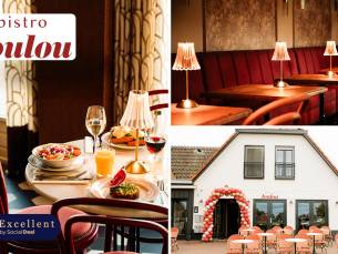 2-gangen keuzelunch in de haven van Elburg