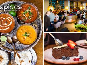 Indiaas 2- of 3-gangendiner Ã  la carte bij 91Spices