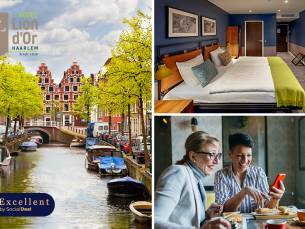VIP-overnachting voor 2 in Haarlem + ontbijt