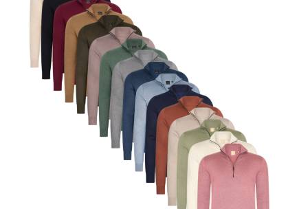 Mario Russo Half Zip Pullover