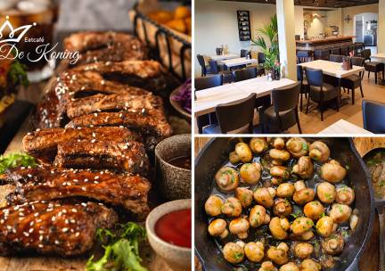 3-gangen keuzediner bij De Koning