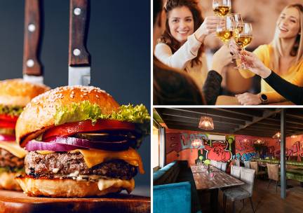 3-gangen keuzediner of wandelarrangement bij Friends 'n Bites