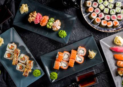 Sushibox naar keuze (80 of 112 stuks) bij Wasahbi Sushi