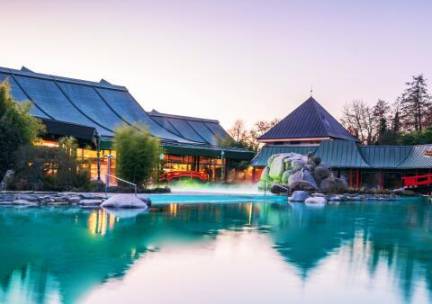 Volop comfort en ontspanning in het oosterse thermaalbadenlandschap