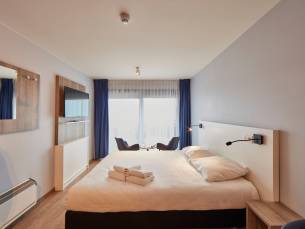 Studio met gedeeltelijk zeezicht zonder balkon| 2p