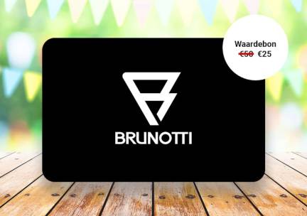 Waardebon t.w.v. €50 te besteden bij Brunotti