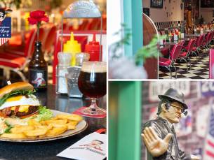 2-gangenlunch bij American Steakhouse Betty Boop