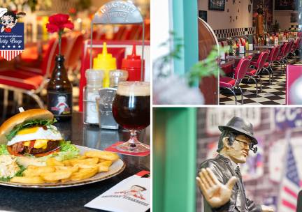 2-gangenlunch bij American Steakhouse Betty Boop