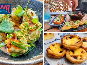 4-gangendiner van de chef bij Jiwa Social Club