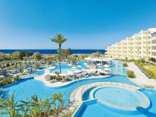 8 daagse vliegvakantie naar Atrium Platinum Luxury Resort and Spa in ixia, griekenland