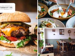 2-gangen (vegan) keuzediner of 3-gangendiner van de chef bij Gewoan op Â´e Dyk