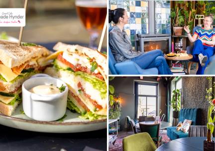 Wandel- of fietsarrangement + warme drank + koek en/of 2-gangen keuzelunch bij It Reade Hynder