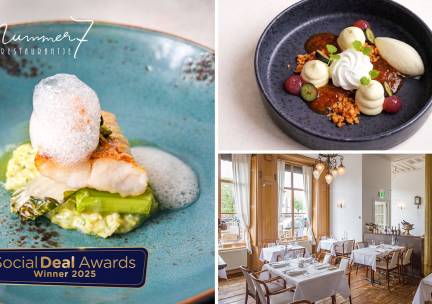 4- of 5-gangendiner van de chef bij Restaurantje Nummer 7