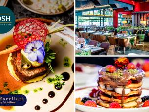 Luxe ontbijt + thee of 3- of 4-gangendiner + thee + brood vooraf bij LOSH Restaurant
