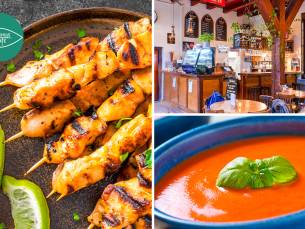 3-gangen keuzediner bij Koetshuis CafÃ©