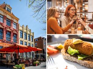 12-uurtje of glas tapbier of huiswijn + bittergarnituur bij EetcafÃ© de Concurrent Vlissingen