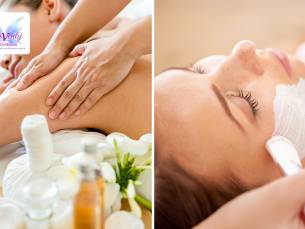 Massage (55 min) of deluxe gezichtsbehandeling (85 min)