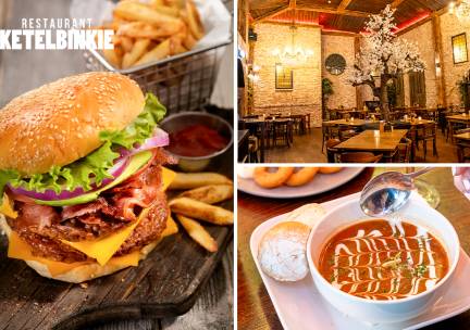 4-gangen smashburger-diner bij Ketelbinkie