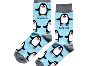 Save the Penguins Bamboo Socks | UK Adult 7-11