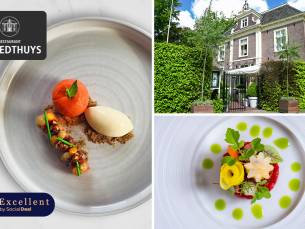 10-gangenmenu bij sterrenrestaurant 't Raedthuys