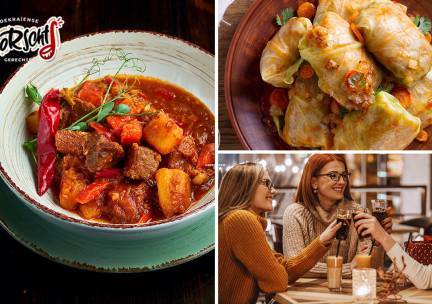 Oekraïens 2- of 3-gangen keuzediner + drankje bij Borscht