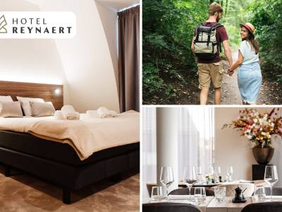 Overnachting voor 2 + ontbijt of late check-out aan de Belgisch-Nederlandse grens