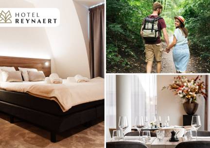 Overnachting voor 2 + ontbijt of late check-out aan de Belgisch-Nederlandse grens