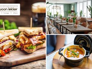 2- of 3-gangen keuzelunch bij Gewoon Lekker