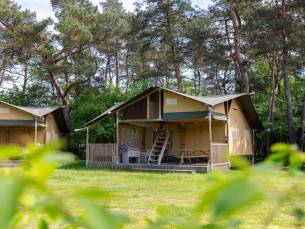 Safaritent met sanitair - 7 Personen (DE)