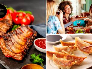 3-gangen shared dining-diner van de chef