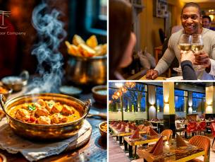 Indiaas 4-gangendiner + drankje naar keuze in Amsterdam