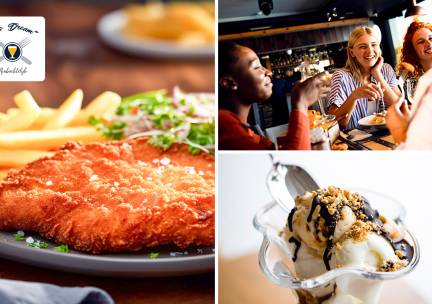 3-gangen keuzediner bij Brasserie Us Dream