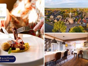 5-gangendiner van de chef + amuse + brood bij Restaurant de Molenaar