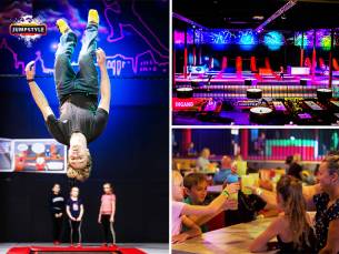 1 of 2 uur jumpen + evt. gripsokken, drankje en chips bij Jumpstyle Assen