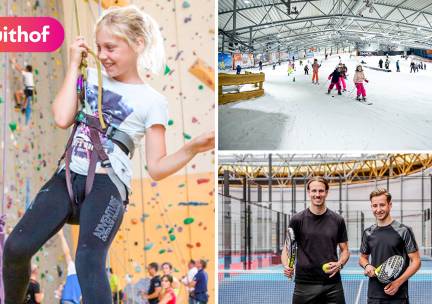 Dagje Uithof met 3, 5 of 7 activiteiten, evt. + snackmenu en drankje