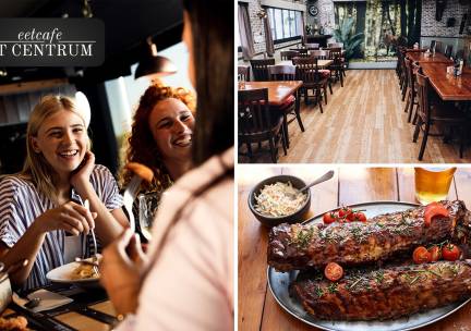 3-gangendiner à la carte bij Eetcafé 't Centrum